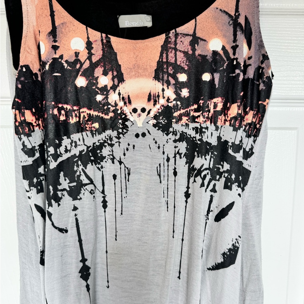 BENCH Black and Gray Women's dress